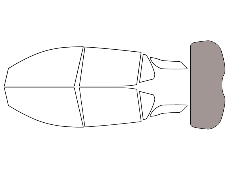 Rear Windshield - 50%