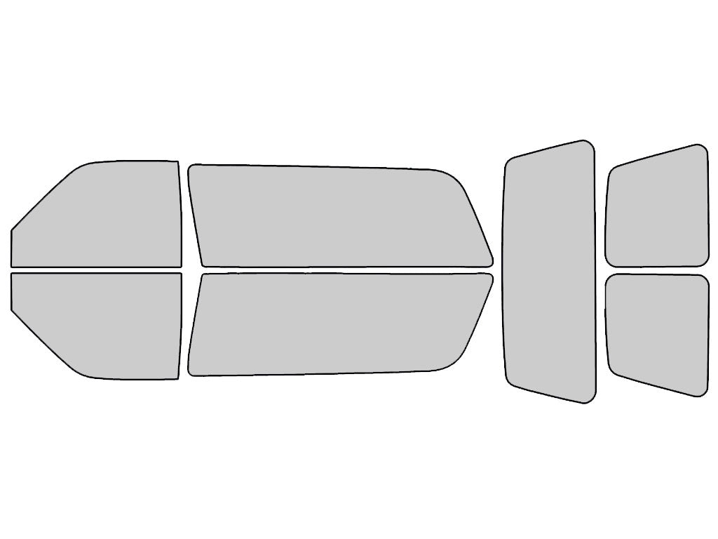 GMC Yukon 1992-1999 2 Door Window Tint