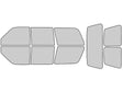 Avery Dennison GMC Yukon 1995-1999 4 Door NR Pro Precut Window Tint Kit