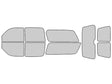 Avery Dennison GMC Yukon 2000-2006 XL NR Pro Precut Window Tint Kit
