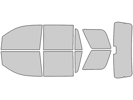 Avery Dennison GMC Yukon 2015-2020 NR Nano Ceramic IR Precut Window Tint Kit