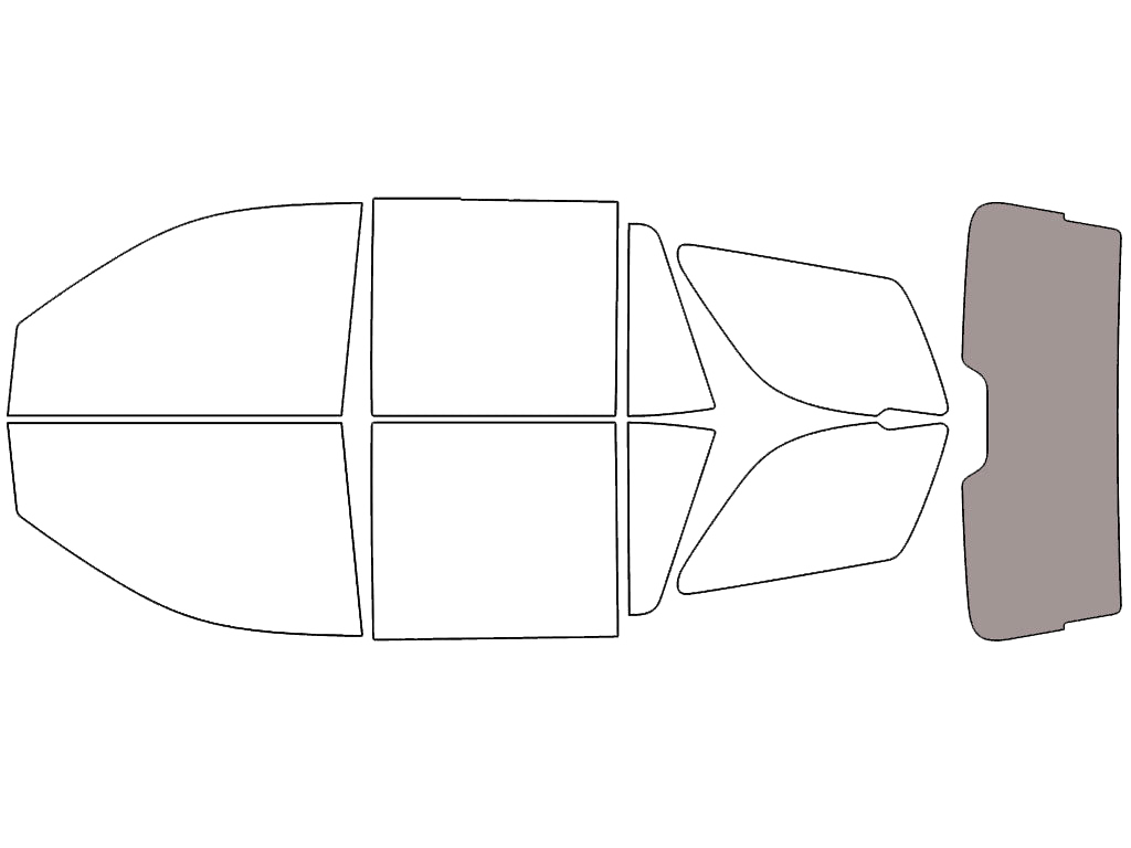 Rear Windshield - 50%