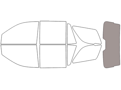 Rear Windshield - 50%