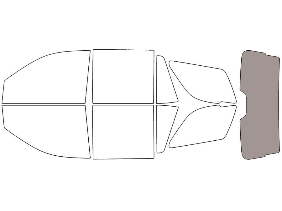 Rear Windshield - 50%