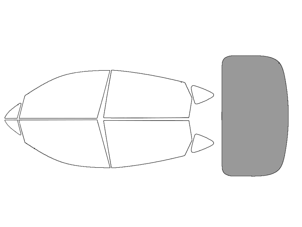 Rear Windshield - 50%