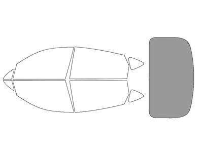Rear Windshield - 50%
