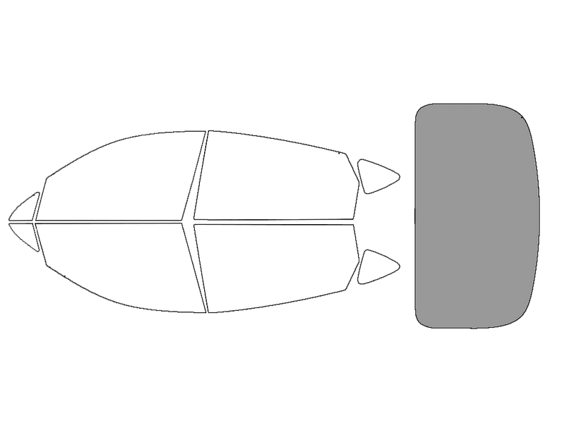 Rear Windshield - 50%