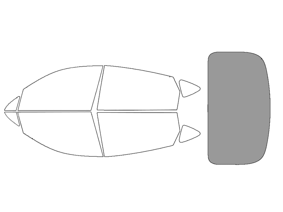 Rear Windshield - 50%