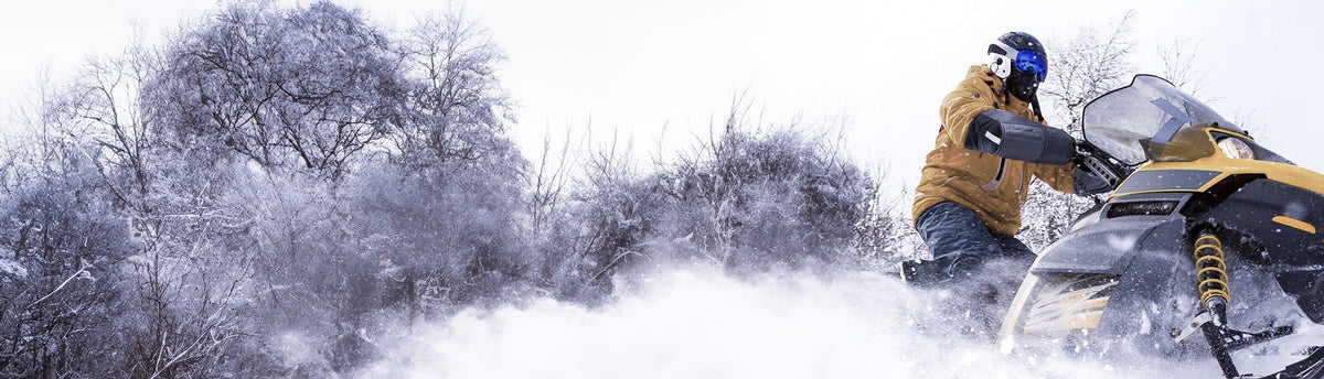 Gold Snowmobile Wraps