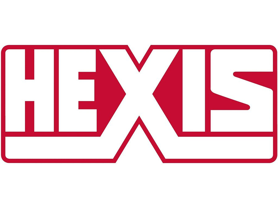 Hexis™ MARBLEU Blue Vinyl Squeegee with Red Felt