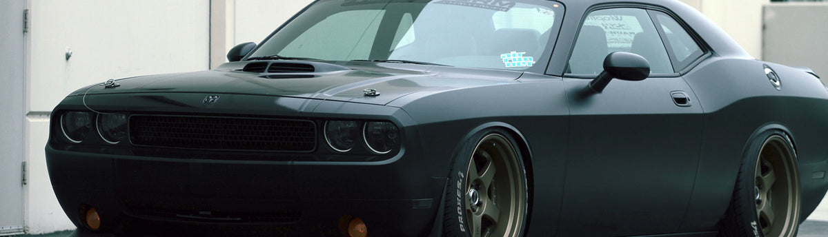 Dodge Challenger Headlight Tint Covers