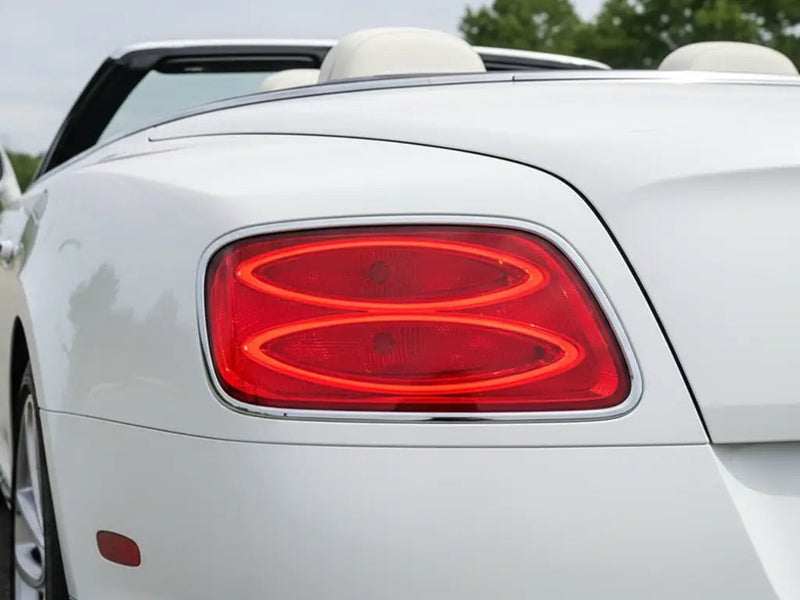 DIY Bentley Continental wrapped in Matte HX20000 Glacier White car wrap film HX20003M