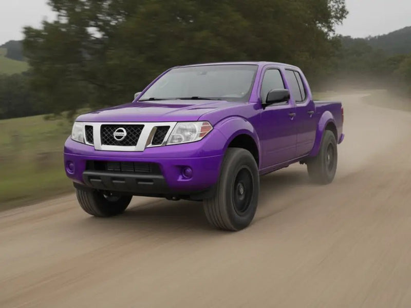 Nissan Frontier wrapped in Gloss HX20000 Plum Violet vinyl wrap HX20008B