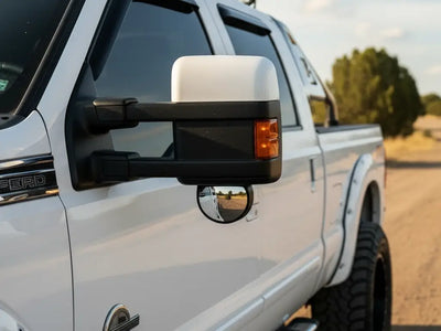 Ford Super Duty wrapped in Hexis Gloss HX20000 Mountain Peak White car wrap film HX20012B