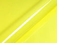 Color swatch of Hexis HX20000 Gloss Lemon Yellow Vinyl Wrap HX20108B
