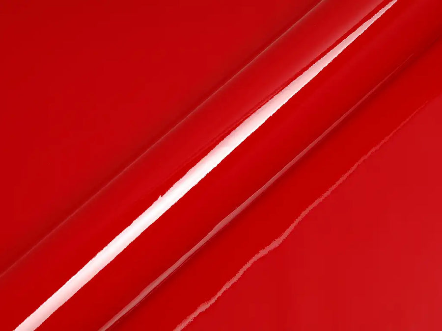 Color swatch of Hexis HX20000 Gloss Ruby Red Vinyl Wrap HX20186B