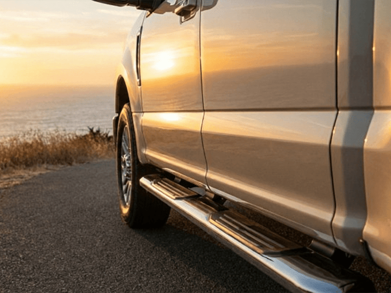 DIY Ford F-Series wrapped in SuperGloss HXONE™ Desert Beige restyling film HXONE202