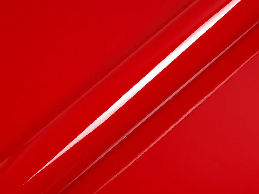 Color swatch of Hexis HX20000 Gloss Cardinal Red Vinyl Wrap HX20200B