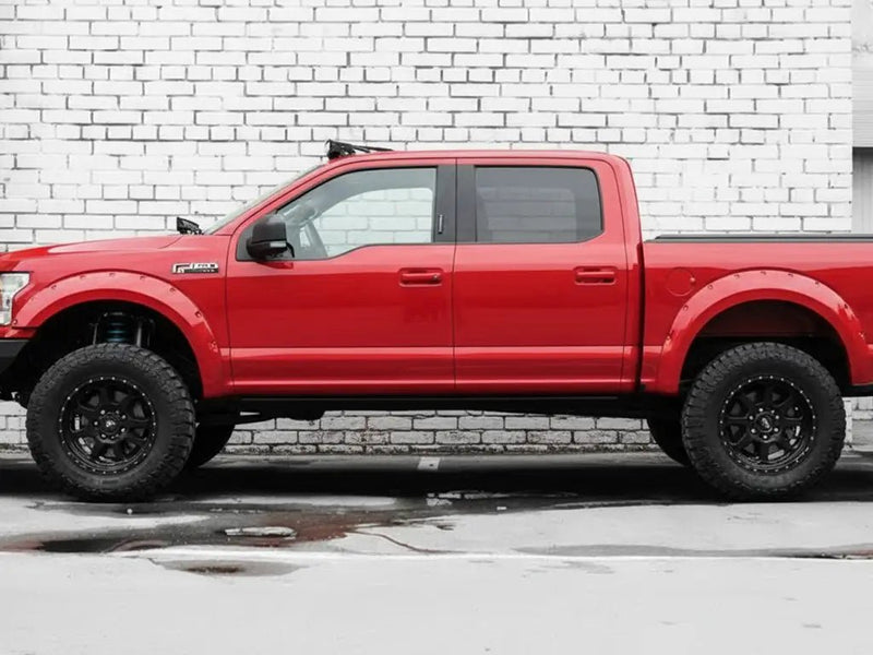 Ford F-150 wrapped in Gloss HX20000 Cardinal Red car wrap film HX20200B