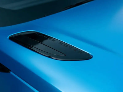 Land Rover Range Rover wrapped in Hexis Satin HX20000 Ara Blue automotive vinyl film HX20219S