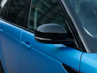 DIY Land Rover Range Rover wrapped in Satin HX20000 Ara Blue car wrap film HX20219S