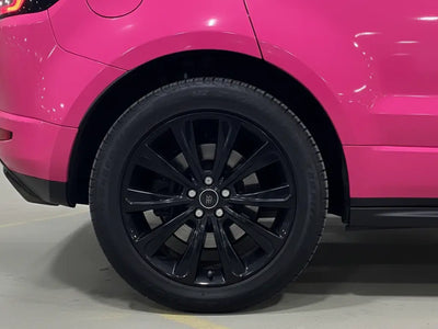 Land Rover Range Rover Evoque wrapped in Hexis Gloss HX20000 Fuchsia vinyl wrap HX20220B