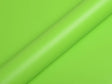 Color swatch of Hexis HX20000 Satin Acid Green Vinyl Wrap HX20266S