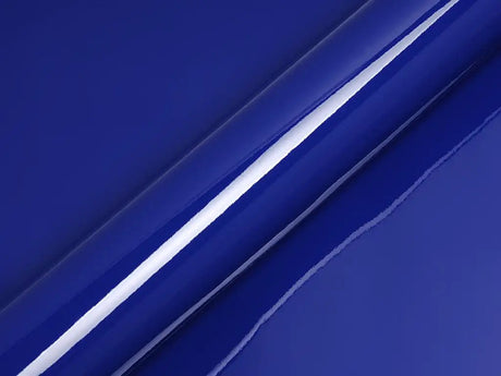 Color swatch of Hexis HX20000 Gloss Pacific Blue Vinyl Wrap HX20280B
