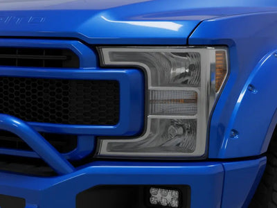 Ford F-150 wrapped in Gloss HX20000 Pacific Blue restyling film HX20280B