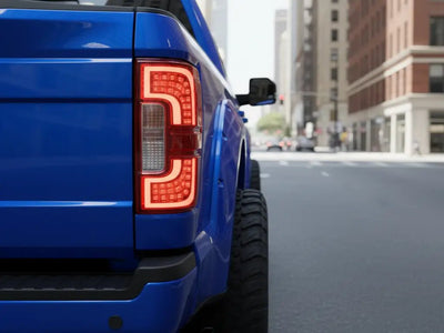 DIY Ford F-150 wrapped in Gloss HX20000 Pacific Blue automotive vinyl film HX20280B