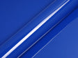 Color swatch of Hexis HX20000 Gloss Sapphire Blue Vinyl Wrap HX20300B