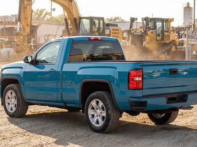 DIY Chevrolet Silverado wrapped in Gloss HX20000 Pigeon Blue vinyl wrap HX20315B
