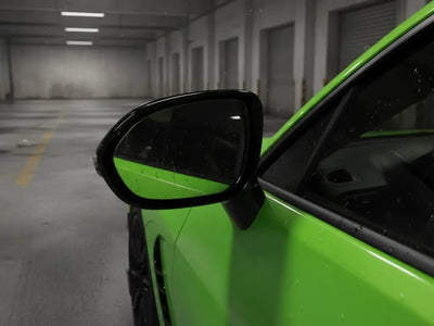 Lamborghini Huracán wrapped in Gloss HX20000 Kiwi Green automotive vinyl film HX20375B