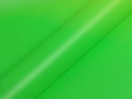 Color swatch of Hexis HX20000 Matte Light Green Vinyl Wrap HX20375M