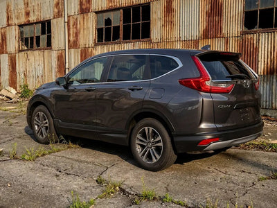 Honda CR-V wrapped in Gloss HX20000 Dark Grey automotive vinyl film HX20432B