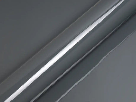 Color swatch of Hexis HX20000 Gloss Pearl Grey Vinyl Wrap HX20445B