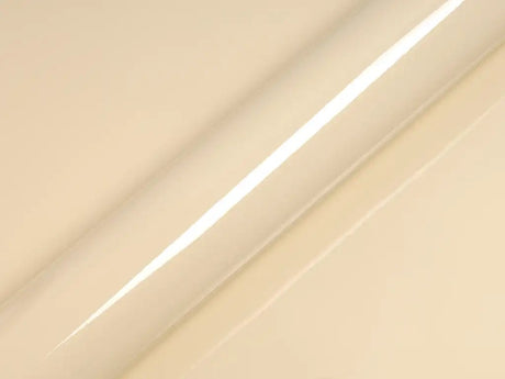 Color swatch of Hexis HX20000 Gloss Ivory Vinyl Wrap HX20468B