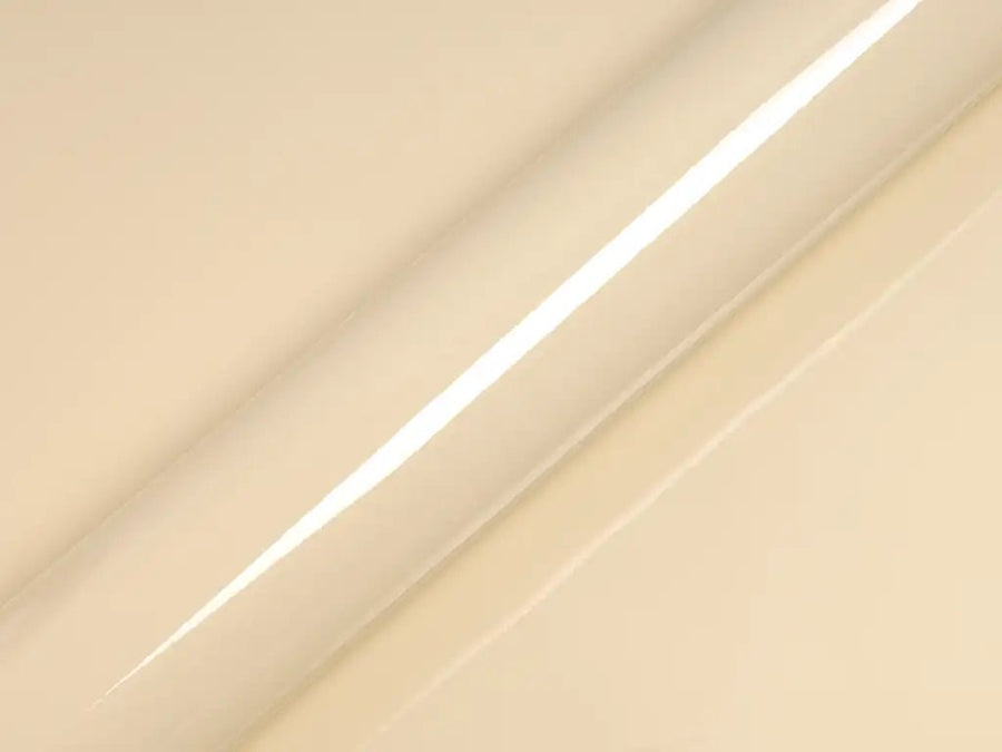 Color swatch of Hexis HX20000 Gloss Ivory Vinyl Wrap HX20468B