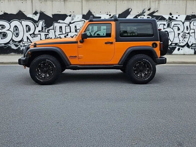 Jeep Wrangler wrapped in Gloss HX20000 Urban Orange car wrap film HX20495B detail
