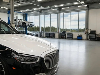 DIY Mercedes-Benz S-Class wrapped in Gloss HX20000 Ice White car wrap film HX20500B