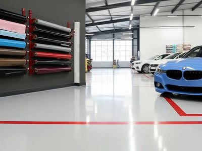BMW 3 Series wrapped in Hexis Gloss HX20000 Metallic Yas Marina Blue restyling film HX20646B