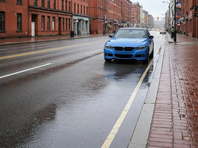 BMW 3 Series wrapped in Gloss HX20000 Metallic Yas Marina Blue vinyl wrap HX20646B