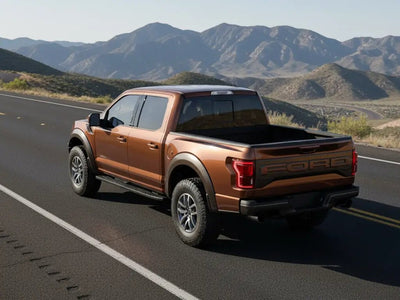 Ford F-150 Raptor wrapped in Gloss HX20000 Canyon Bronze Metal vinyl wrap HX20661B