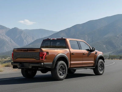 Ford F-150 Raptor wrapped in Hexis Gloss HX20000 Canyon Bronze Metal vinyl wrap HX20661B