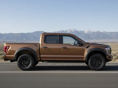 DIY Ford F-150 Raptor wrapped in Gloss HX20000 Canyon Bronze Metal wrap film HX20661B