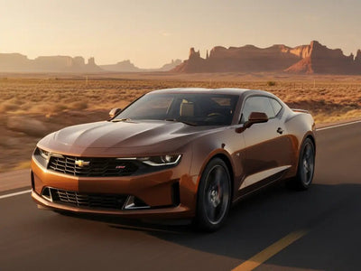 DIY Chevrolet Camaro wrapped in Gloss HX20000 Canyon Bronze Metal vinyl wrap HX20661B