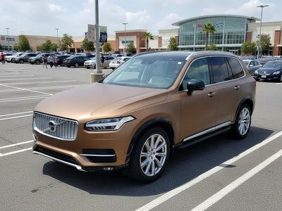 DIY Volvo XC90 wrapped in Satin HX20000 Metallic Canyon Copper automotive vinyl film HX20661S