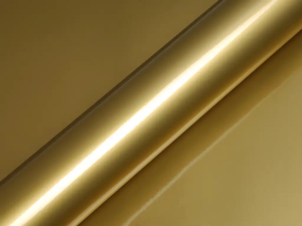 Hexis gold gloss wrap film from RVinyl