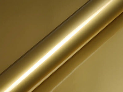 Color swatch of Hexis HX20000 Gloss Gold Vinyl Wrap HX20871B