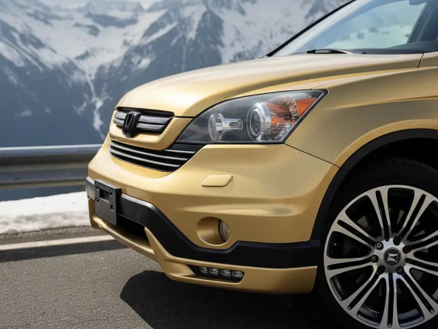 Honda CR-V wrapped in Gloss HX20000 Gold wrap film HX20871B